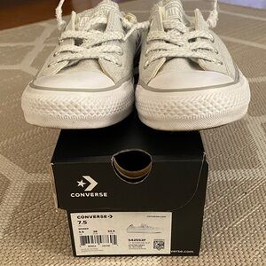 Converse Light Gray Sneakers